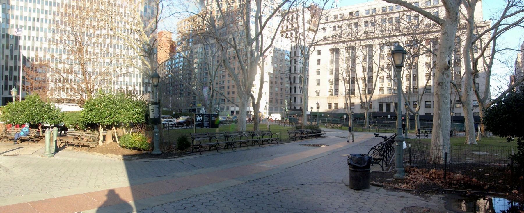 Thomas Paine Park. Click for full size. Thomas Paine Park image. Click for full size.