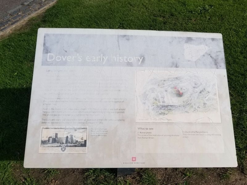 Dovers early history Marker image. Click for full size.
