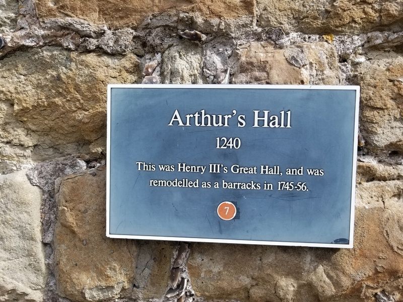 Arthurs Hall Marker image. Click for full size.