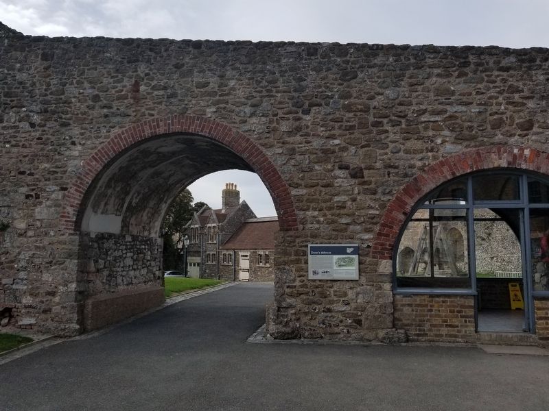 Dover’s defences Marker. Click for full size. Dover’s defences Marker image. Click for full size.