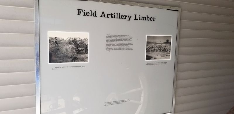 Field Artillery Limber Marker image. Click for full size.