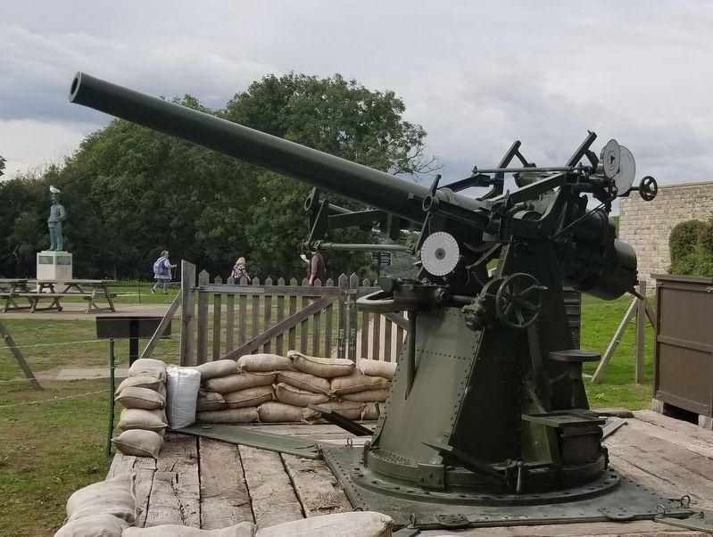 A 3-inch Anti-Aircraft Gun image. Click for full size.