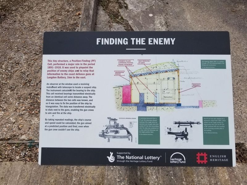 Finding the Enemy Marker image. Click for full size.