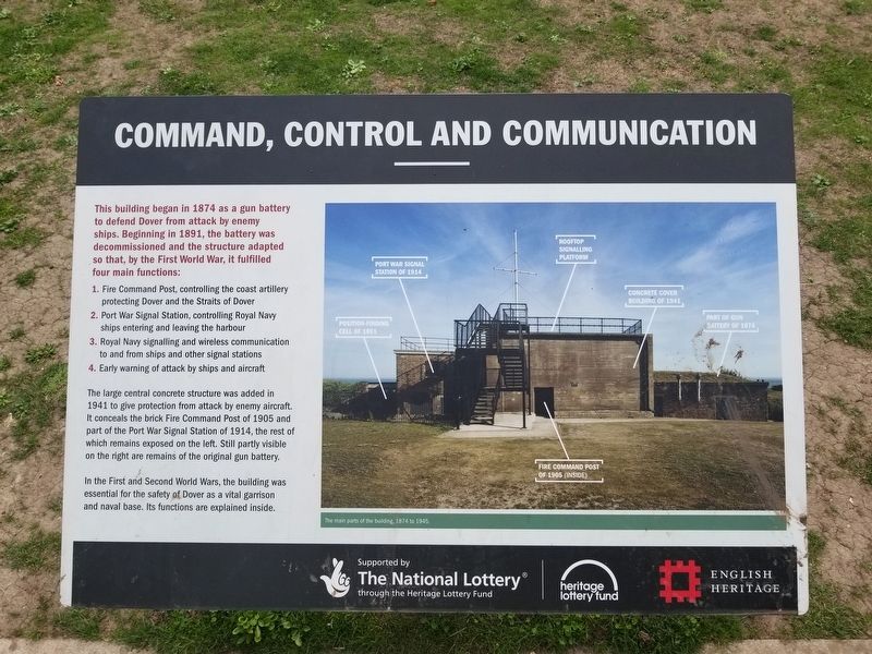 Command, Control and Communication Marker image. Click for full size.
