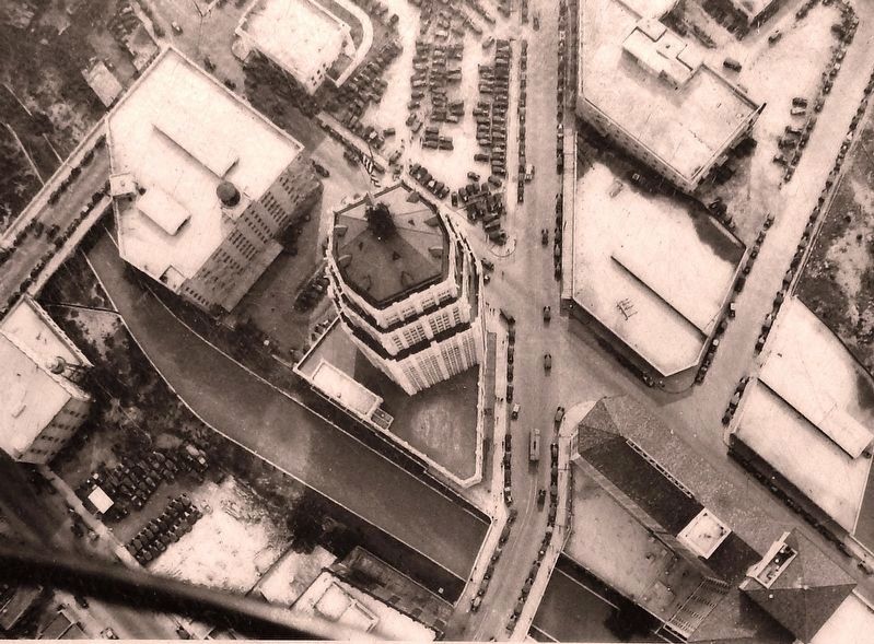 Marker detail: 1931 Aerial Photograph. Click for full size. Marker detail: 1931 Aerial Photograph image. Click for full size.