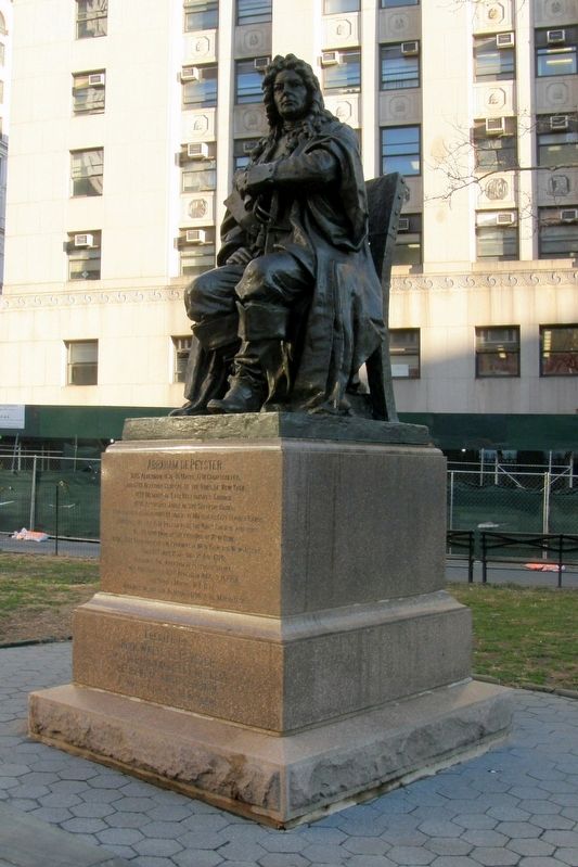 Abraham De Peyster Statue image. Click for full size.