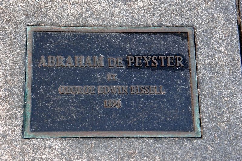The bronze subject/artist plaque image. Click for full size.