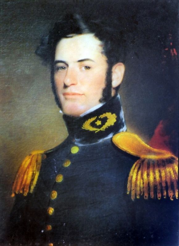Robert E. Lee, 1838 by William E. West image. Click for full size.