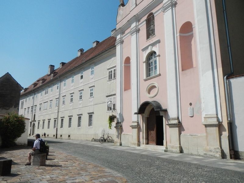 Ur�ulinska Crkva Rodenja Isusovog and Marker image. Click for full size.