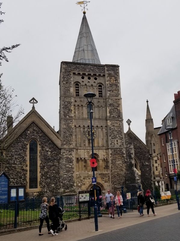 St. Marys Church and Cannon Street Marker image. Click for full size.