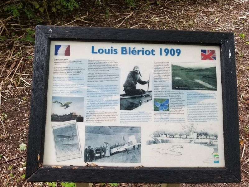 Louis Blériot 1909 Marker. Click for full size. Louis Blériot 1909 Marker image. Click for full size.