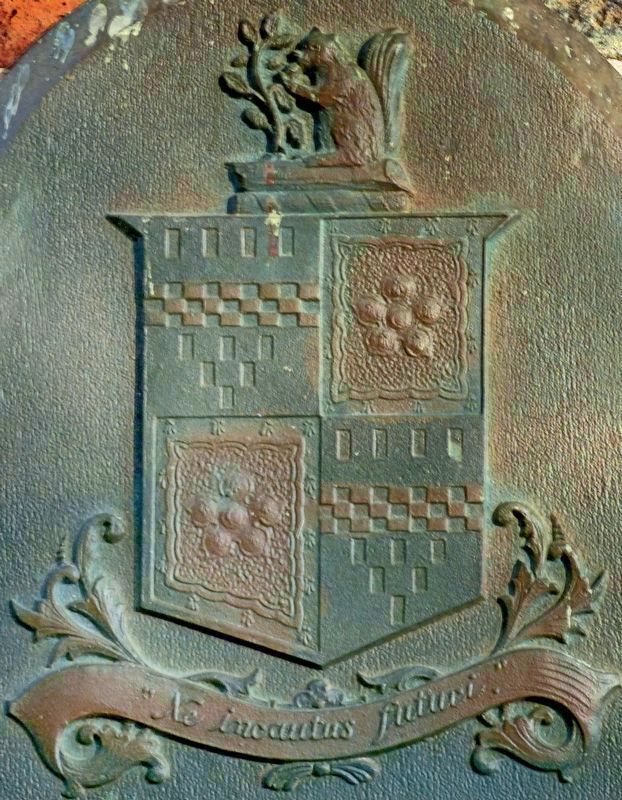 The Lee Coat of Arms<br>“Ne incautus futuri.”<br>Not heedless of the future. image. Click for full size.