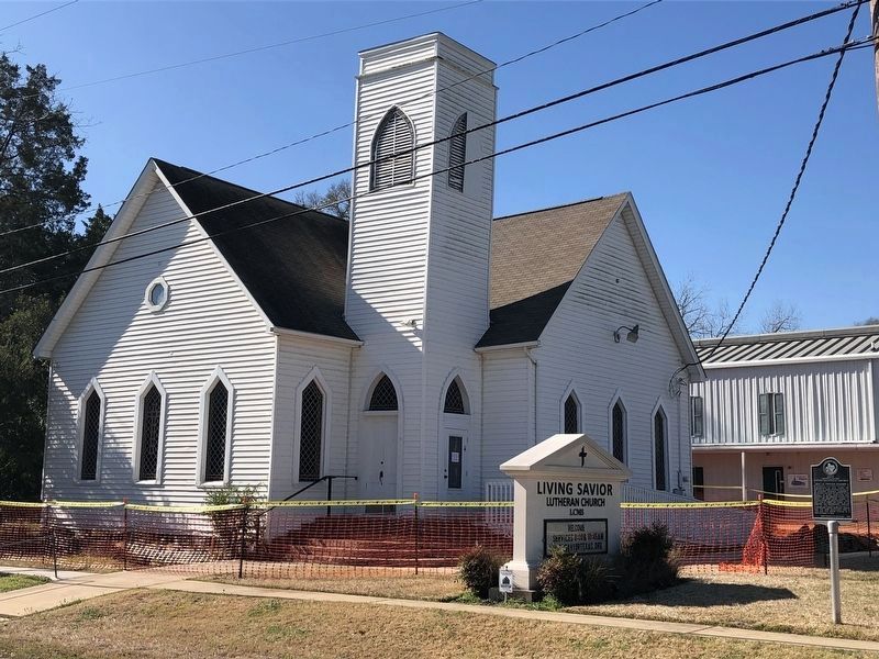 Site of Montgomery United Methodist Church image. Click for full size.