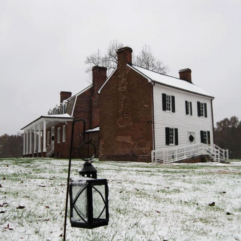 Thomas Stone's Mansion. Located 1000 feet east of marker and Visitor Center. image. Click for full size.
