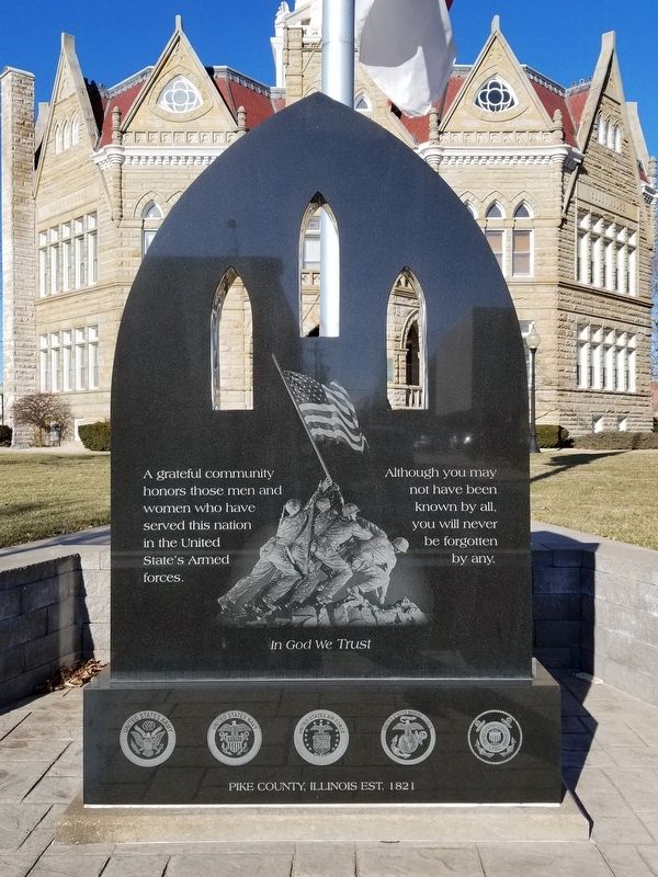 Veterans Memorial. Click for full size. Veterans Memorial image. Click for full size.