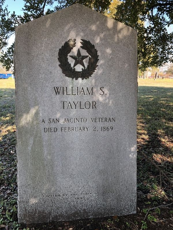 William S. Taylor Marker. Click for full size. William S. Taylor Marker image. Click for full size.