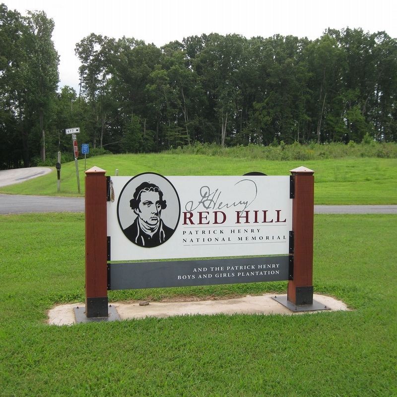 Red Hill Entrance Sign image. Click for full size.