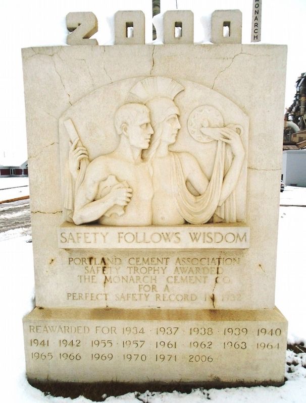 Safety Follows Wisdom Marker image. Click for full size.
