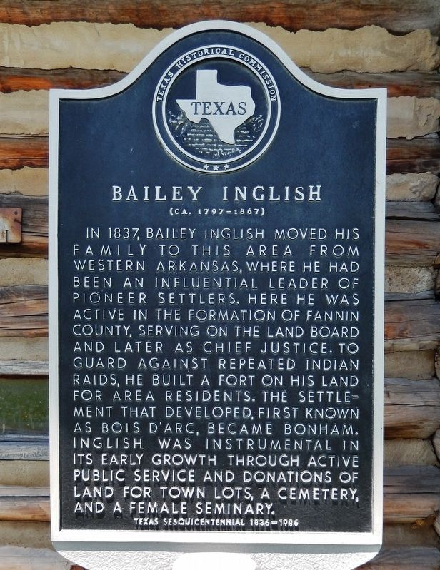 Bailey Inglish Marker image. Click for full size.