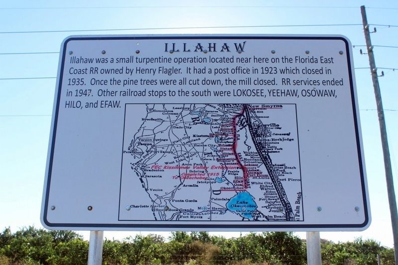 Illahaw Marker image. Click for full size.