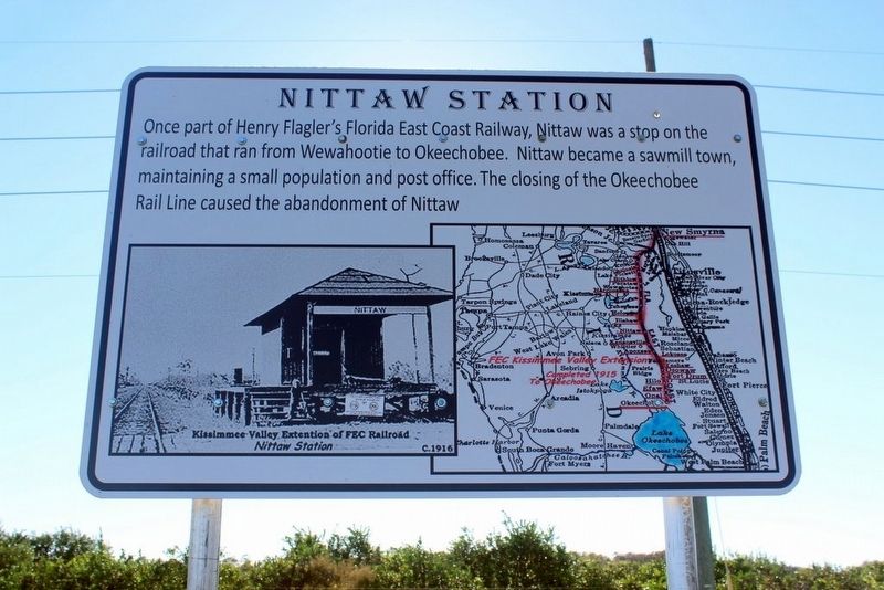 Nittaw Station Marker image. Click for full size.