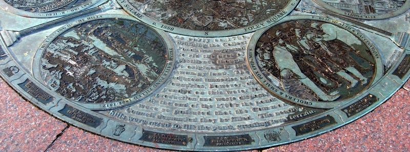 Foley Square c. 1880 Marker, Segment 1. Click for full size. Foley Square c. 1880 Marker, Segment 1 image. Click for full size.