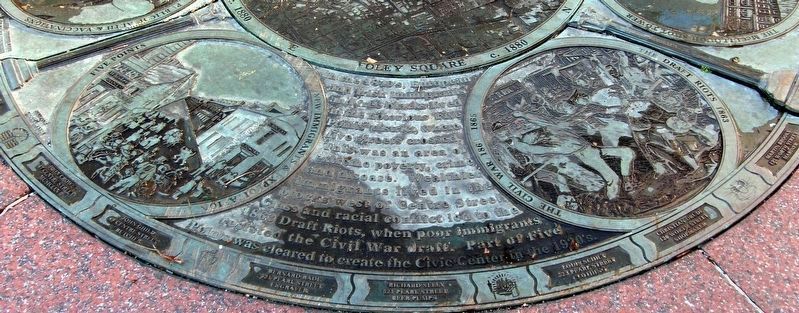 Foley Square c. 1880 Marker, Segment 2. Click for full size. Foley Square c. 1880 Marker, Segment 2 image. Click for full size.