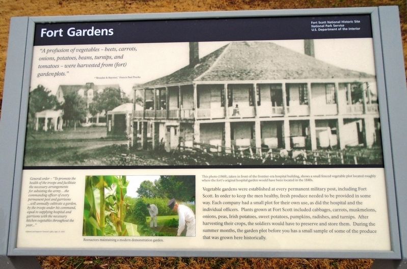 Fort Gardens Marker image. Click for full size.