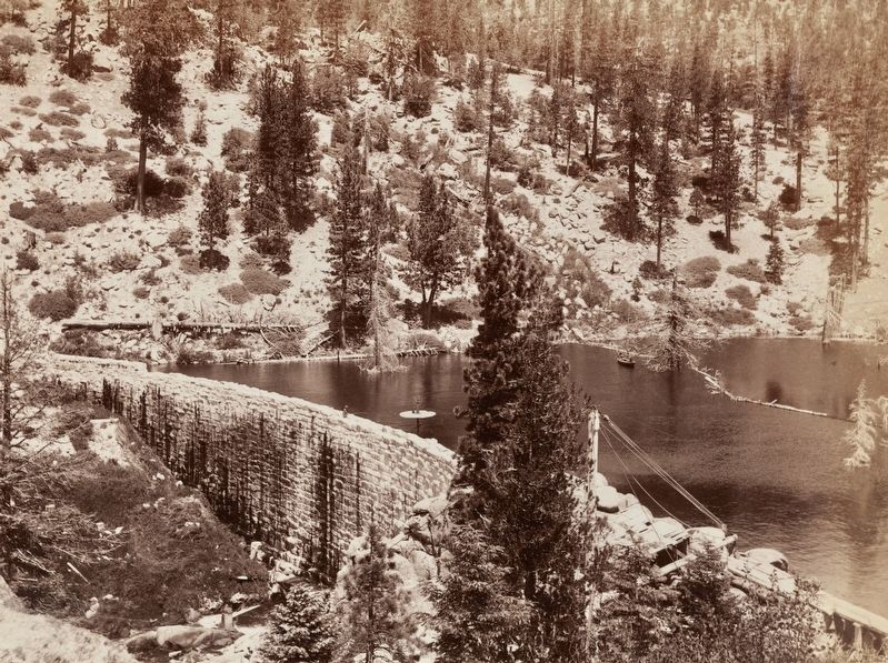 <i>Bear Valley Dam</i> image. Click for full size.