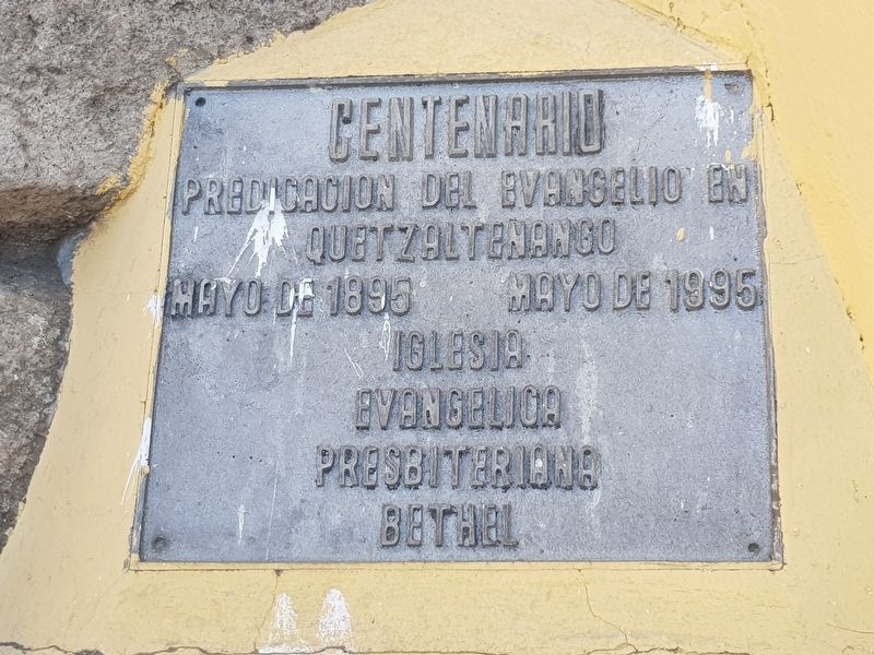 Bethel Evangelical Presbyterian Church Marker. Click for full size. Bethel Evangelical Presbyterian Church Marker image. Click for full size.