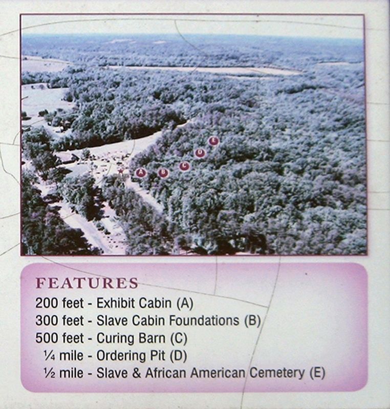 Close up of map in the Quarter Place Trailhead Marker. Click for full size. Close up of map in the Quarter Place Trailhead Marker image. Click for full size.