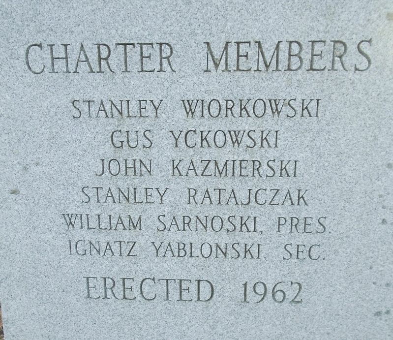 St. Joseph Catholic Cemetery Association Charter Members Marker image. Click for full size.
