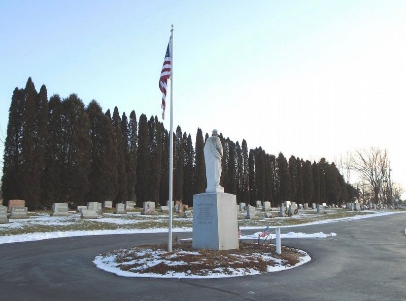 St. Joseph Catholic Cemetery Association Charter Members Marker image. Click for full size.
