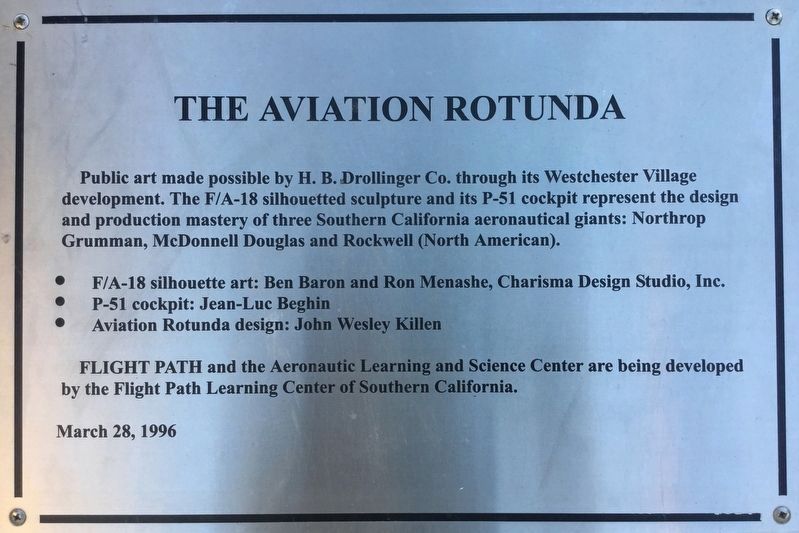 The Aviation Rotunda. Click for full size. The Aviation Rotunda image. Click for full size.