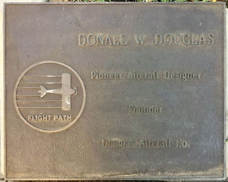 Flight Path Honoree, Donald W. Douglas image. Click for full size.