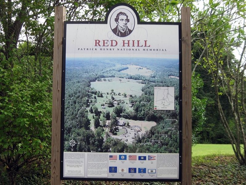 Red Hill Marker. Click for full size. Red Hill Marker image. Click for full size.