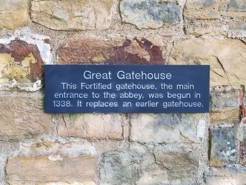 Great Gatehouse Marker image. Click for full size.