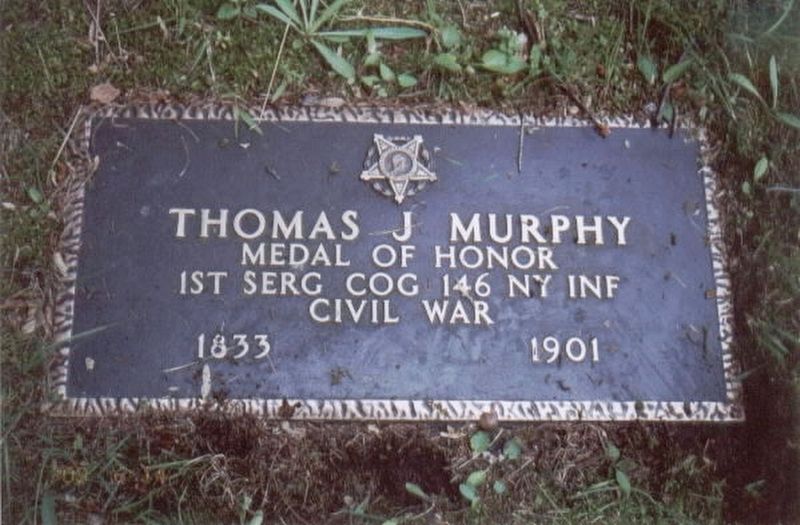 Thomas J. Murphy Medal of Honor Marker image. Click for full size.