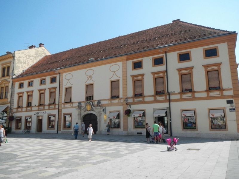 Palača Draković and Marker image. Click for full size.