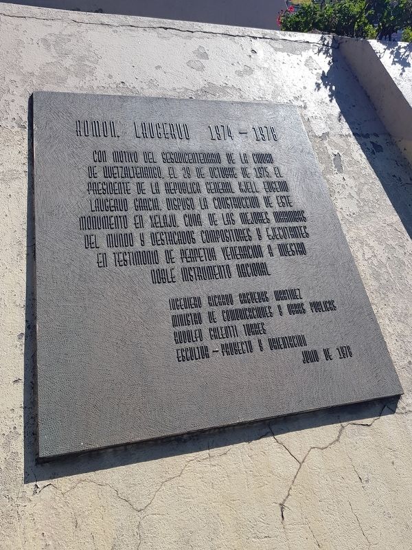 The 150th Anniversary of the Founding of Quetzaltenango Marker image. Click for full size.