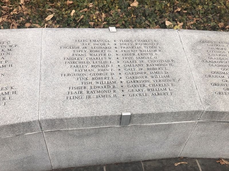 Maryland Korean War Memorial image. Click for full size.