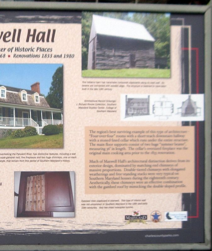 right half of the Maxwell Hall Marker image. Click for full size.