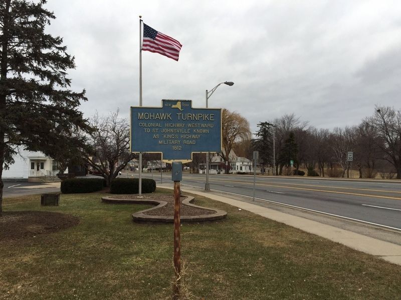 Mohawk Turnpike Marker image. Click for full size.