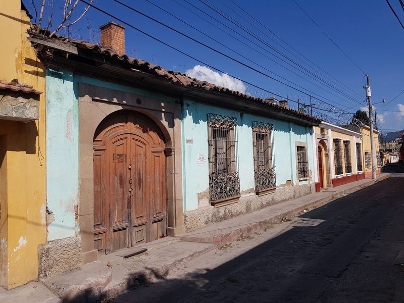 Efraín Recinos Marker. Click for full size. Efraín Recinos Marker image. Click for full size.