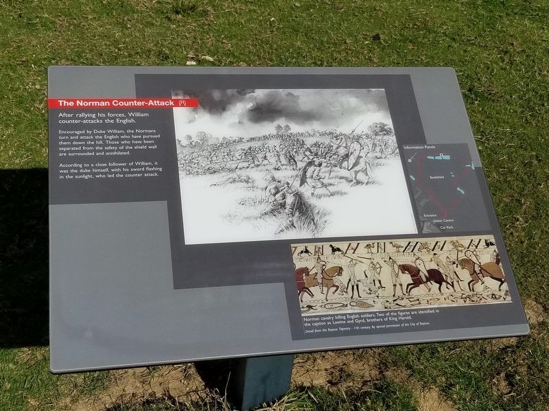 The Norman Counter-attack Marker image. Click for full size.