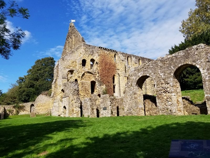 Ruins of Battle Abbey image. Click for full size.