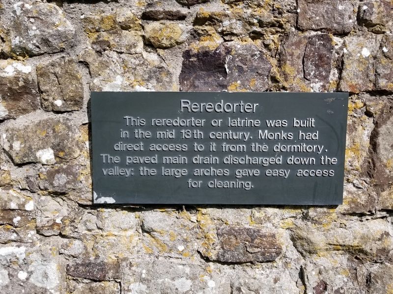 Reredorter Marker. Click for full size. Reredorter Marker image. Click for full size.