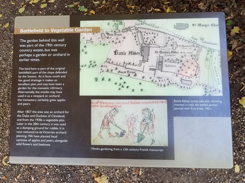 Battlefield to Vegetable Garden Marker image. Click for full size.