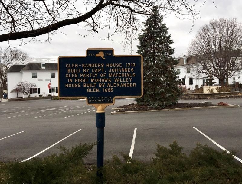 Glen-Sanders House, 1713 Marker. Click for full size. Glen-Sanders House, 1713 Marker image. Click for full size.