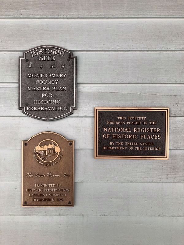 Historic Preservation Plaques image. Click for full size.